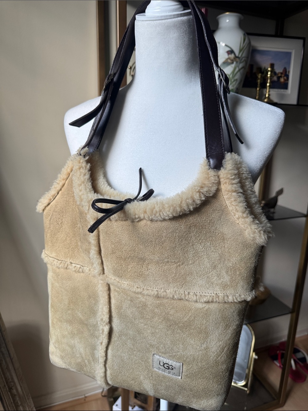 UGG Shearling Tote Bag